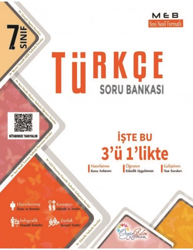 Özgün Bilim Yayıncılık 7. Sınıf Türkçe Soru Bankası