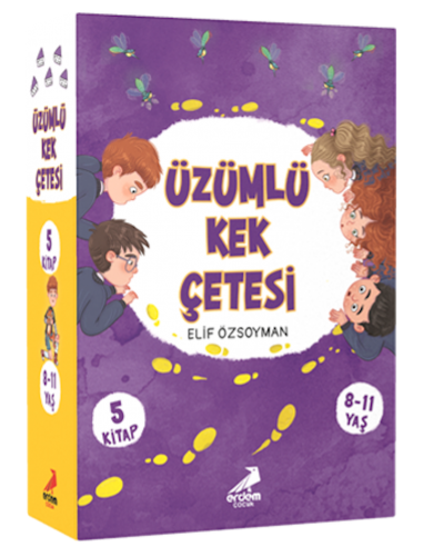 Erdem Yayınları Üzümlü Kek Çetesi (5 kitap)
