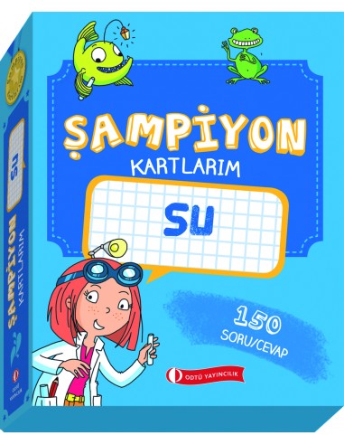 ODTÜ yayıncılık  Şampiyon Kartlarım - SU