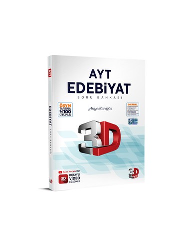 3D Yayınları AYT Edebiyat Soru Bankası