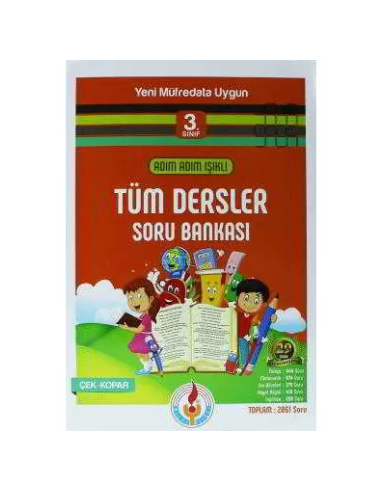 Bilal Işıklı Yayınları 3.Sınıf Adım Adım Işıklı Tüm Dersler Soru Bankası