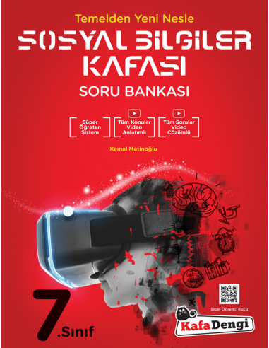 Kafa Dengi Yayınları  7. Sınıf Sosyal Bilgiler Soru Bankası