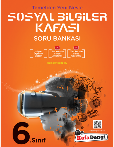 Kafa Dengi Yayınları  6. Sınıf Sosyal Bilgiler Soru Bankası