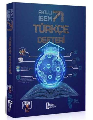 İsem Yayınları 7. Sınıf Akıllı İsem Türkçe Defteri