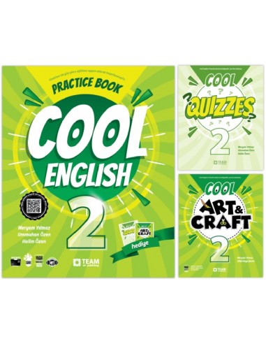 Team ELT 2. Sınıf Cool English Practice Book (+Cool Art&Craft 2 +QUIZZES)