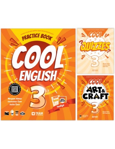 Team ELT 3. Sınıf Cool English Practice Book(+Cool Art&Craft 3 +QUIZZES)