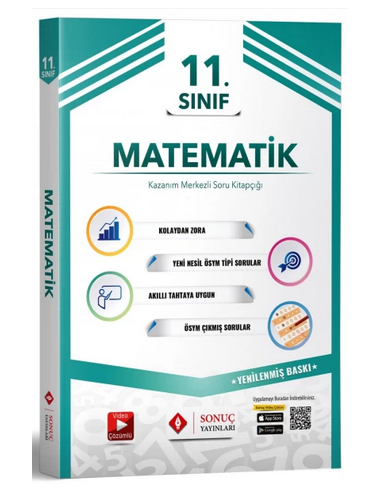 Sonuç Yayınları 11.sınıf Matematik Modüler ( 4'lü )Set