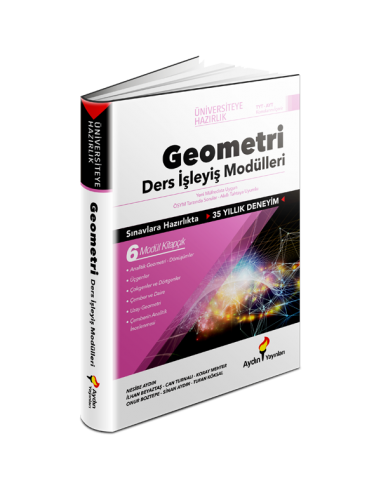 Aydın Yayınları Üniversiteye Hazırlık TYT - AYT Geometri Ders İşleyiş Modülleri