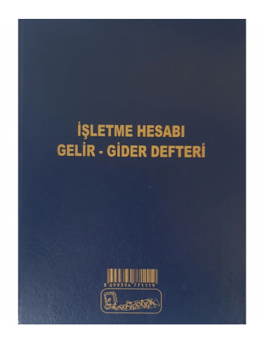 Kocaoluk Yayınları Gelir-Gider Defteri (A4 Ciltli)