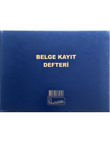 Kocaoluk Yayınları Belge Kayıt Defteri (ciltli)
