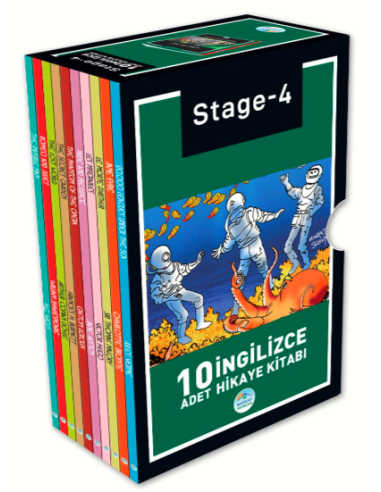 Maviçatı Yayınları Stage-4 İngilizce Hikaye Seti 10 Kitap