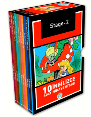 Stage-2 İngilizce Hikaye Seti 10 Kitap