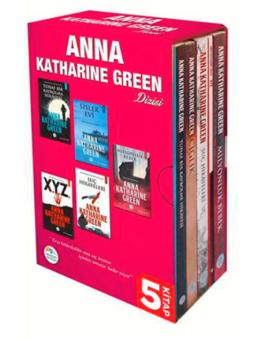 Maviçatı Yayınları Anna Katharine Green Serisi 5 Kitap Seti