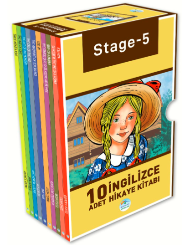 Maviçatı Yayınları Stage-5 İngilizce Hikaye Seti 10 Kitap