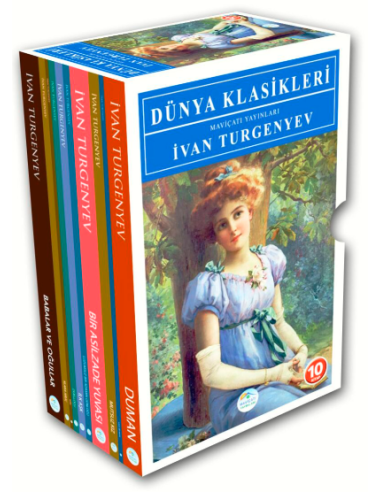 Maviçatı Yayınları İvan Turgenyev Seti 10 Kitap Dünya Klasikleri