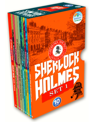 Maviçatı Yayınları Sherlock Holmes Serisi 10 Kitap Seti -1