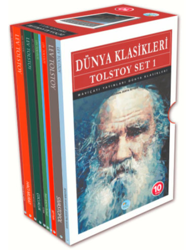Maviçatı Yayınları Tolstoy Set-1 Dünya Klasikleri 10 Kitap
