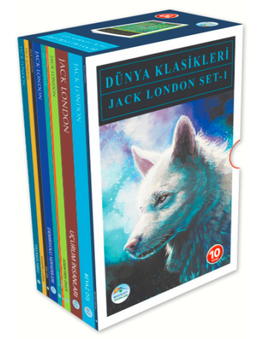 Maviçatı Yayınları Jack London Seti 10 Kitap Dünya Klasikleri