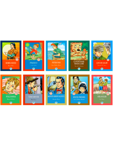 Maviçatı Yayınları Dünya Çocuk Klasikleri 10 Kitap Seti-6