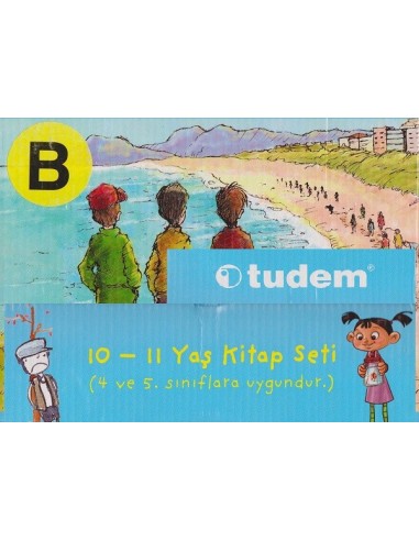 Tudem Yayınları İlkokul 4. ve 5. Sınıflar İçin Mavi Set-B Serisi Hikaye Seti