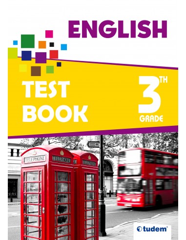 Tudem Yayınları İlkokul 3.Sınıf English Test Book