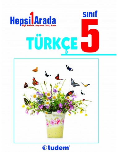 Tudem Yayınları Ortaokul 5.Sınıf Türkçe Hepsi 1 Arada 