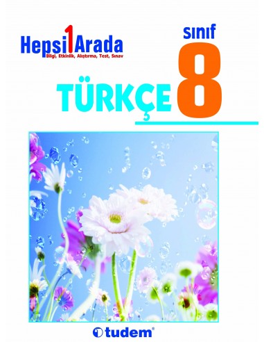 Tudem Yayınları Ortaokul 8.Sınıf Türkçe Hepsi 1 Arada