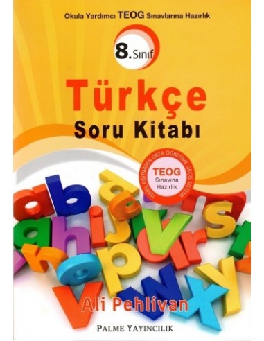Palme Yayınları Ortaokul 8.Sınıf Türkçe TEOG Soru Kitabı